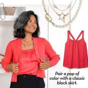 NWT | CAbi 4743 WHIM TOP